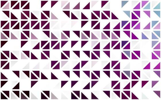 Light Purple vector seamless texture in triangular style.