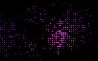 Dark Purple vector texture with disks.