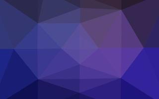 Dark Purple vector abstract mosaic background.