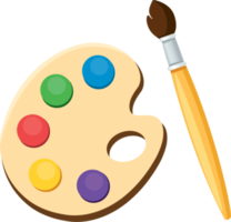 palette and paint png