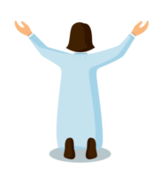 people prayer to God png