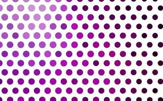 Light Purple vector pattern with spheres.