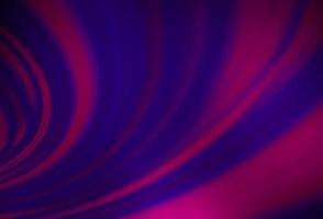 Dark Purple vector pattern with curved circles.