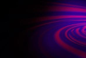 Dark Purple vector background with bent lines.