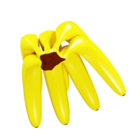 Fruits concept of yellow banana for daily nutrition. png