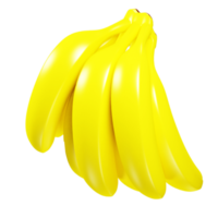Fruits concept of yellow banana for daily nutrition.