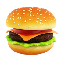 delicioso hambúrguer caseiro com pimentão e churrasqueira apto para o conceito de fast food. png