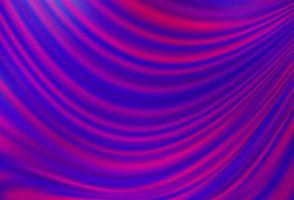Light Purple vector pattern with liquid shapes.
