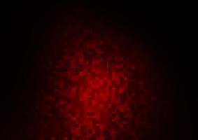 Dark Red vector pattern in square style.