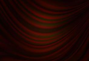 Dark Red vector pattern with curved circles.