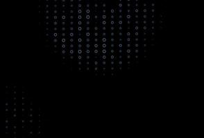 Dark BLUE vector texture with colorful hexagons.