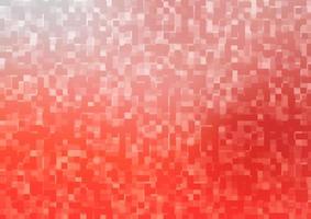 Light Red vector pattern in square style.