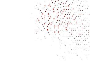 Light Red vector texture with playing cards.