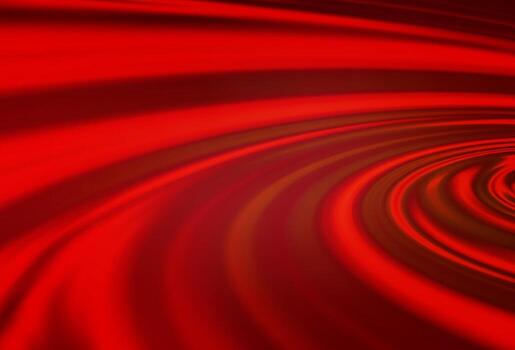 Light Red vector pattern with curved circles.