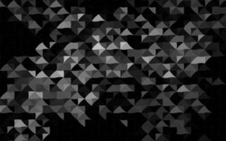 Dark Silver, Gray vector layout with lines, triangles.