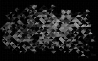 Dark Silver, Gray vector pattern in polygonal style.