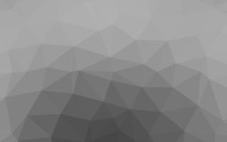 Light Silver, Gray vector blurry triangle texture.