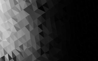 Light Silver, Gray vector blurry triangle texture.