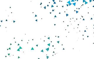 Light BLUE vector backdrop with lines, triangles.