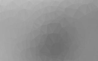 Light Silver, Gray vector shining triangular pattern.