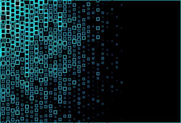 Dark BLUE vector texture in rectangular style.