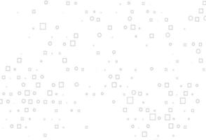 Light Silver, Gray vector backdrop with dots, spots, cubes.