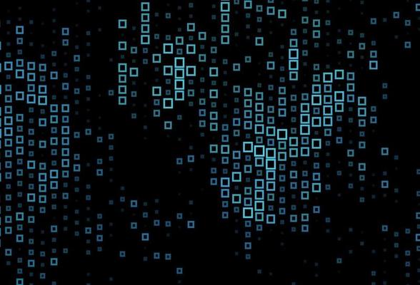 Dark BLUE vector template with rhombus.