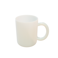 Light mug. 3d render png