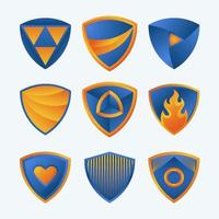 Shield Logo Set vector