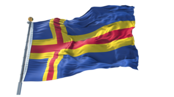 Aland Flag PNG