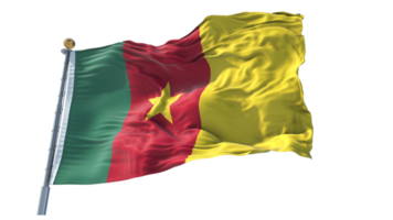 territoire du cameroun agitant le drapeau png