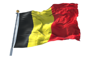 Belgium Waving Flag PNG