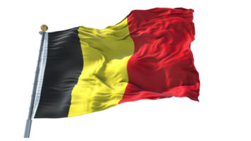 bandera ondeando bélgica png