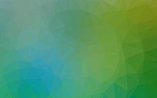 Light Blue, Green vector polygon abstract backdrop.