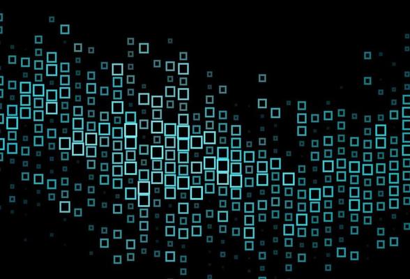 Dark BLUE vector layout with lines, rectangles.