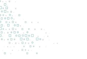 Light BLUE vector background with circles, rectangles.