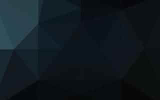 Dark Black vector low poly layout.
