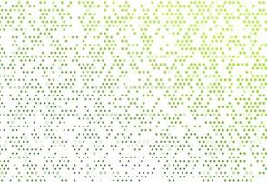 Light Green vector pattern with spheres.