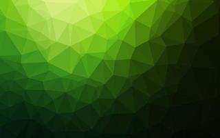 Light Green vector blurry triangle texture.