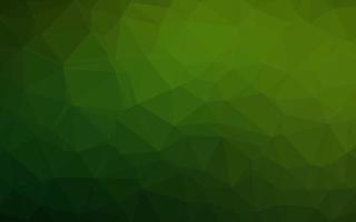 Light Green vector blurry triangle pattern.