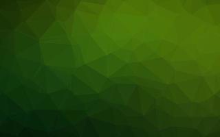 Light Green vector blurry triangle pattern.