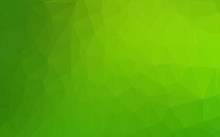 Light Green vector abstract polygonal layout.