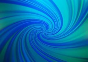 Light BLUE vector glossy bokeh pattern.