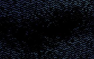 Light BLUE vector template with circles.