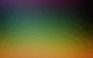 Dark Multicolor, Rainbow vector blurry triangle texture.