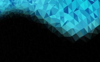 Light BLUE vector abstract polygonal layout.