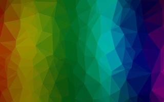 Dark Multicolor, Rainbow vector low poly texture.