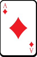 Playing Card - Ace of Diamonds png