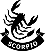 icône d'étiquette de scorpion png