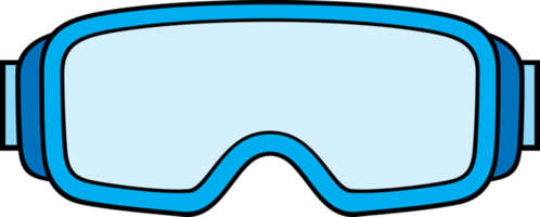 óculos de esqui cor png
